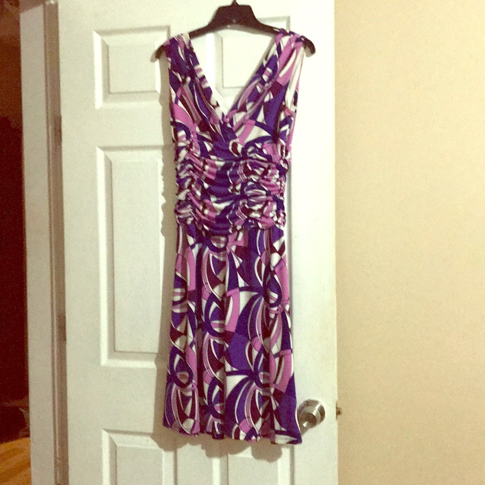 Ladies multi colored dress